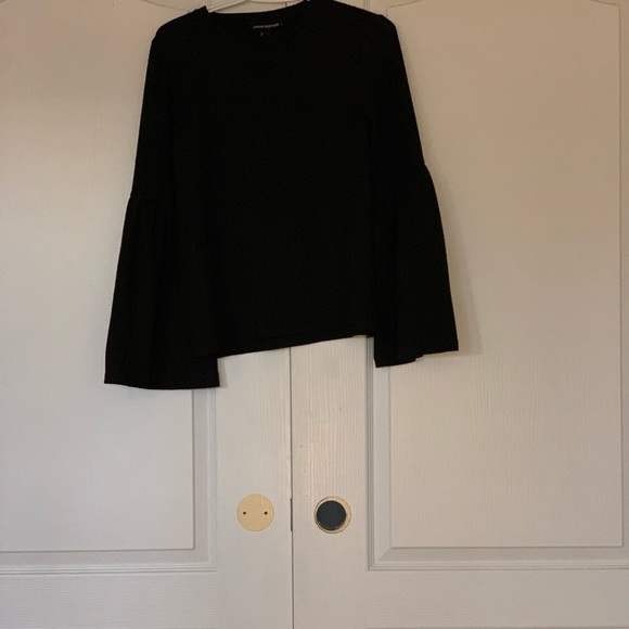 Black sweater with bell sleeves - Picture 1 of 5